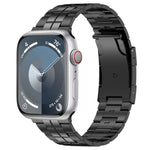 สายรัดนาฬิกาเหล็กไทเทเนียมหัวเข็มขัดเต่า สำหรับ Apple Watch 42 มม., สำหรับ Apple Watch 38 มม.