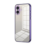 เคสโทรศัพท์แบบเจาะรูละเอียดเคลือบใส สำหรับ iPhone 16 Pro, สำหรับ iPhone 16 Plus, สำหรับ iPhone 16, สำหรับ iPhone 15 Pro Max, สำหรับ iPhone 15 Pro, สำหรับ iPhone 15 Plus
