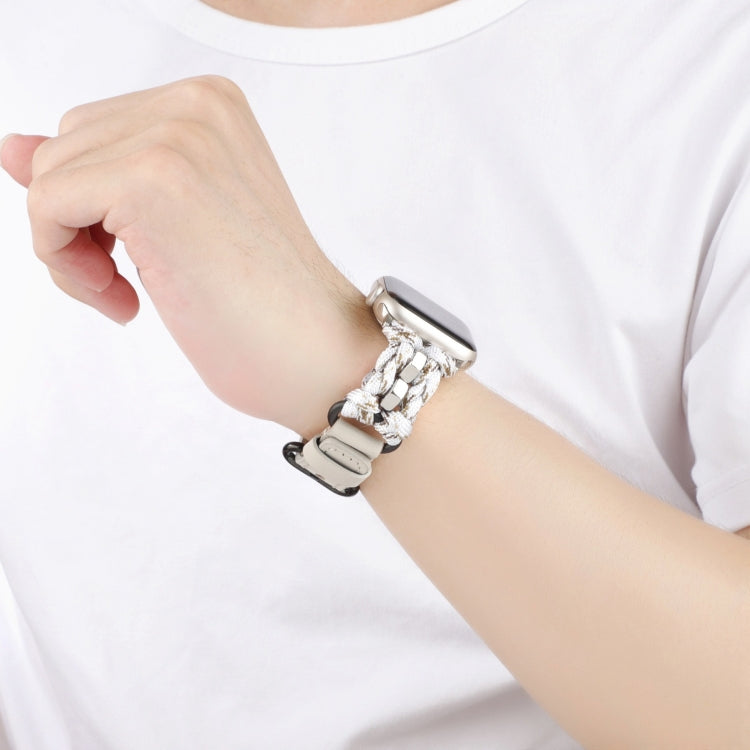 สายรัดนาฬิกาหนังแท้พาราคอร์ด สำหรับ Apple Watch 42mm, สำหรับ Apple Watch 38mm