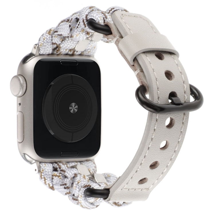 สายรัดนาฬิกาหนังแท้พาราคอร์ด สำหรับ Apple Watch 42mm, สำหรับ Apple Watch 38mm