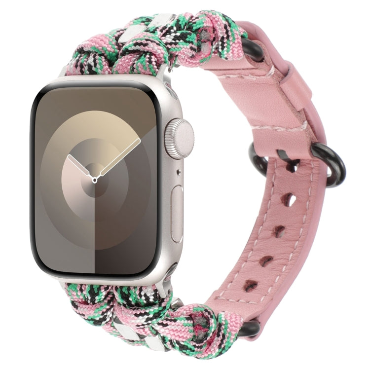 สายรัดนาฬิกาหนังแท้พาราคอร์ด สำหรับ Apple Watch 42mm, สำหรับ Apple Watch 38mm