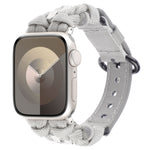 สายรัดนาฬิกาหนังแท้พาราคอร์ด สำหรับ Apple Watch 42mm, สำหรับ Apple Watch 38mm