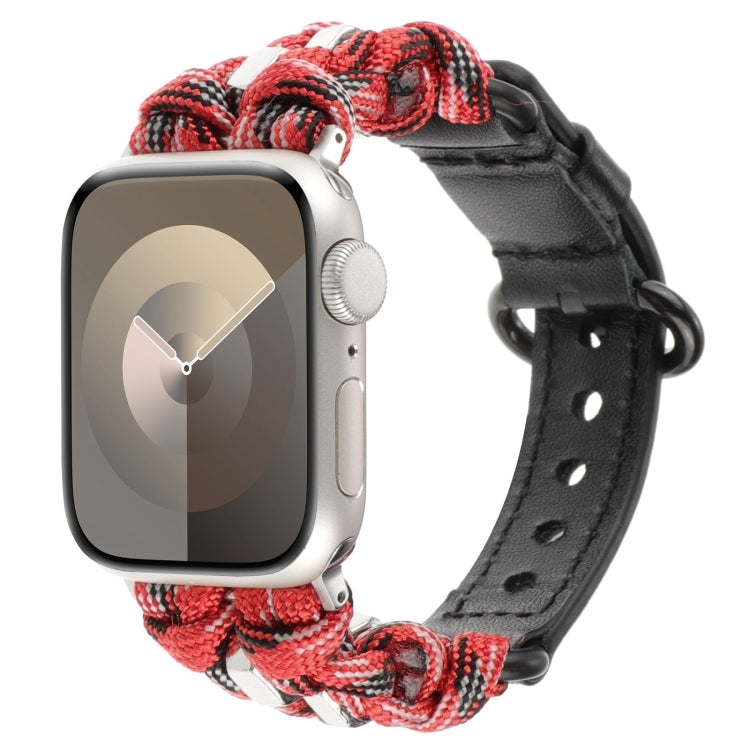 สายรัดนาฬิกาหนังแท้พาราคอร์ด สำหรับ Apple Watch 42mm, สำหรับ Apple Watch 38mm