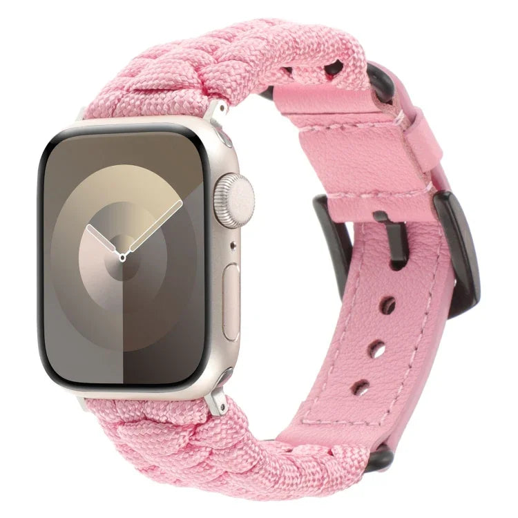 สายรัดนาฬิกาหนังแท้พาราคอร์ดเรียบ สำหรับ Apple Watch 42mm, สำหรับ Apple Watch 38mm