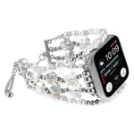 Butterfly Chain Bracelet Metal Watch Band, For Apple Watch SE 2023 44mm, For Apple Watch SE 2023 40mm, For Apple Watch Ultra 2 49mm, For Apple Watch Series 9 45mm, For Apple Watch Series 9 41mm, For Apple Watch Ultra 49mm, For Apple Watch Series 8 41mm...