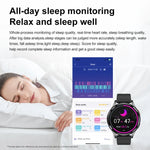 นาฬิกาอัจฉริยะสายหนัง 1.43 นิ้ว รองรับการโทร Bluetooth และ ECG / ตรวจน้ำตาลในเลือดแบบไม่รุกราน, สายหนังสีดำ, สายหนังสีน้ำตาล
