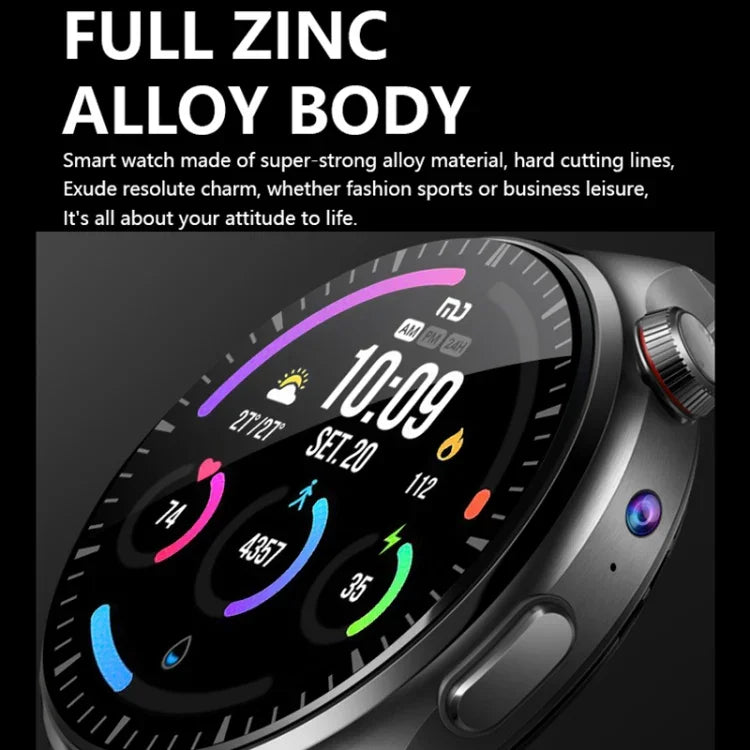 1.53 inch Front Camera Smart Watch Support AI Voice / SIM Card, 2GB+32GB