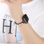 Pearl Bracelet Metal Watch Band, For Apple Watch 42mm, For Apple Watch 38mm