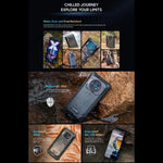 Oukitel WP19 Pro, 6.8 นิ้ว MediaTek Helio G99 Octa-core, NFC, เครือข่าย: 4G, WP19 Pro 8GB+256GB