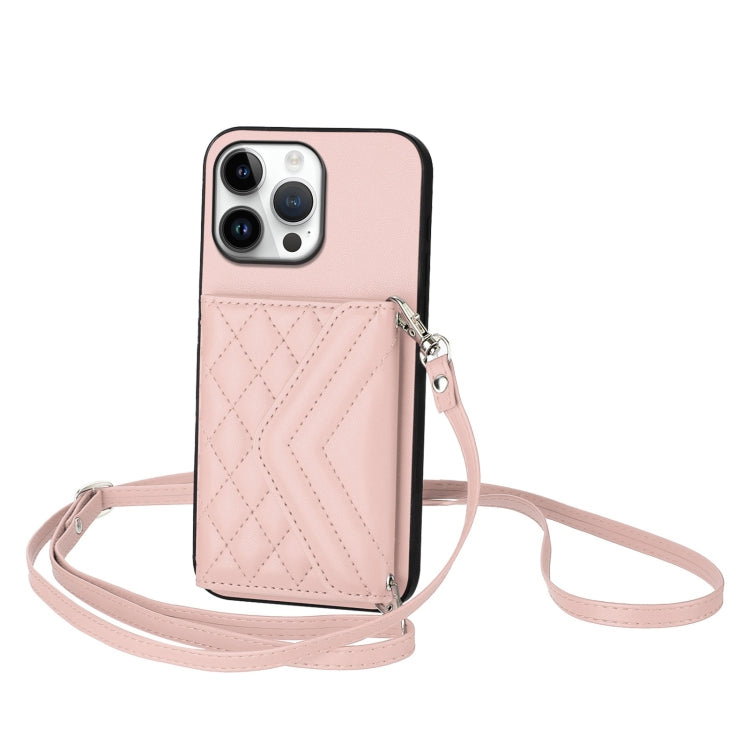 เคสโทรศัพท์แบบกระเป๋าใส่บัตรลายข้าวหลามตัดพร้อมสายคล้องยาวและ RFID สำหรับ iPhone 17 Pro Max, สำหรับ iPhone 17 Pro, สำหรับ iPhone 17, สำหรับ iPhone Air, สำหรับ iPhone 16 Pro Max, สำหรับ iPhone 16 Pro, สำหรับ iPhone 16 Plus, สำหรับ iPhone 16