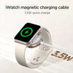 JOYROOM S-IW011 ที่ชาร์จไร้สายแม่เหล็ก 3.5W สำหรับ Apple Watch Series, ความยาว: 1.2m, S-IW011
