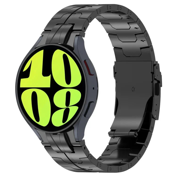 สายสแตนเลสสตีลสไตล์ปุ่ม สำหรับ Samsung Galaxy Watch 6 / 6 Classic