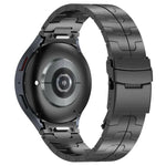 สายสแตนเลสสตีลสไตล์ปุ่ม สำหรับ Samsung Galaxy Watch 6 / 6 Classic