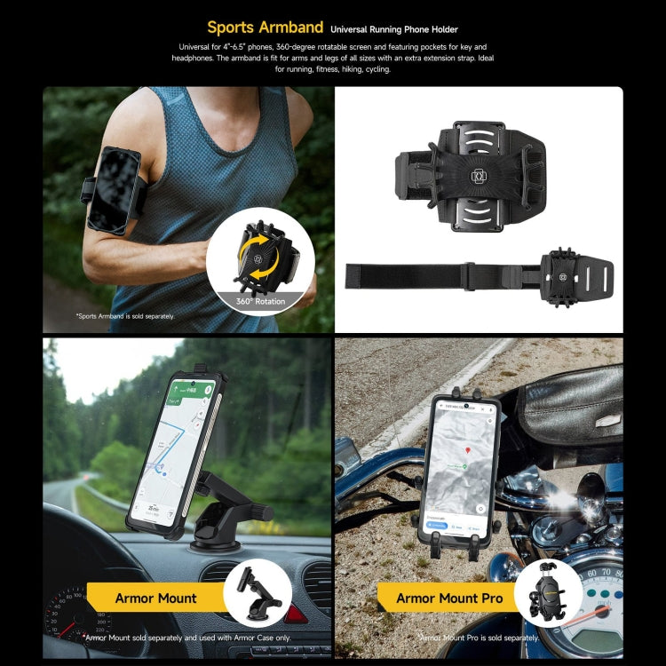 Ulefone Armor 23 โทรศัพท์กันกระแทก Ultra Rugged, 6.78 นิ้ว Android 13 MediaTek Dimensity 8020 Octa Core สูงสุด 2.6GHz, เครือข่าย: 5G, NFC, OTG, ส่งข้อความผ่านดาวเทียม, 12GB+512GB