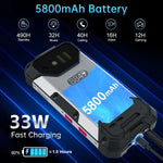 Unihertz Tank mini 1 / 8849, กล้อง 100MP, 4.3 นิ้ว Android 13 Helio G99 Octa Core, เครือข่าย: 4G, Tank mini 1 8GB+256GB