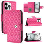 เคสโทรศัพท์หนังแบบพับลายข้าวหลามตัดพร้อมสายคล้อง สำหรับ iPhone 17 Pro Max, สำหรับ iPhone 17 Pro, สำหรับ iPhone 17, สำหรับ iPhone Air, สำหรับ iPhone SE 2024, สำหรับ iPhone 16 Pro Max, สำหรับ iPhone 16 Pro, สำหรับ iPhone 16 Plus