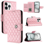 เคสโทรศัพท์หนังแบบพับลายข้าวหลามตัดพร้อมสายคล้อง สำหรับ iPhone 17 Pro Max, สำหรับ iPhone 17 Pro, สำหรับ iPhone 17, สำหรับ iPhone Air, สำหรับ iPhone SE 2024, สำหรับ iPhone 16 Pro Max, สำหรับ iPhone 16 Pro, สำหรับ iPhone 16 Plus