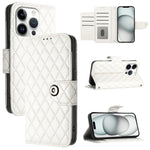 เคสโทรศัพท์หนังแบบพับลายข้าวหลามตัดพร้อมสายคล้อง สำหรับ iPhone 17 Pro Max, สำหรับ iPhone 17 Pro, สำหรับ iPhone 17, สำหรับ iPhone Air, สำหรับ iPhone SE 2024, สำหรับ iPhone 16 Pro Max, สำหรับ iPhone 16 Pro, สำหรับ iPhone 16 Plus