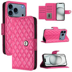 เคสโทรศัพท์หนังแบบพับลายข้าวหลามตัดพร้อมสายคล้อง สำหรับ iPhone 17 Pro Max, สำหรับ iPhone 17 Pro, สำหรับ iPhone 17, สำหรับ iPhone Air, สำหรับ iPhone SE 2024, สำหรับ iPhone 16 Pro Max, สำหรับ iPhone 16 Pro, สำหรับ iPhone 16 Plus