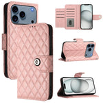 เคสโทรศัพท์หนังแบบพับลายข้าวหลามตัดพร้อมสายคล้อง สำหรับ iPhone 17 Pro Max, สำหรับ iPhone 17 Pro, สำหรับ iPhone 17, สำหรับ iPhone Air, สำหรับ iPhone SE 2024, สำหรับ iPhone 16 Pro Max, สำหรับ iPhone 16 Pro, สำหรับ iPhone 16 Plus