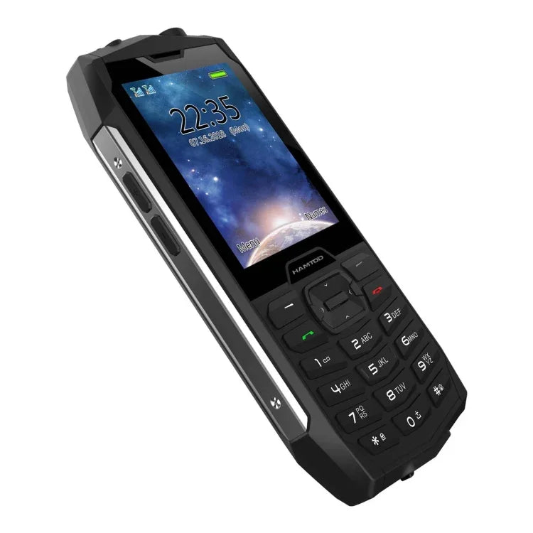 HAMTOD H3 โทรศัพท์กันกระแทก, 2.8 นิ้ว T107 ARM CortexTM A7 Quad-core 1.0GHz, เครือข่าย: 4G, VoLTE, BT, SOS, รุ่นยุโรป