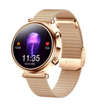 T86 นาฬิกาอัจฉริยะสุขภาพผู้หญิง 1.27 นิ้ว รองรับการโทร Bluetooth / วงรอบประจำเดือน / อัตราการเต้นของหัวใจ / ความดันโลหิต / น้ำตาลในเลือด / ปุ่ม SOS