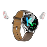 X10 นาฬิกาอัจฉริยะพร้อมหูฟัง ขนาด 1.39 นิ้ว กันน้ำ รองรับการโทร Bluetooth / NFC / อัตราการเต้นของหัวใจ
