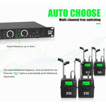 ระบบตรวจสอบเสียงในหูแบบไร้สายมืออาชีพ XTUGA RW2090 2 ช่องสัญญาณสำหรับเวที 2 in 1, ปลั๊ก US, ปลั๊ก EU, ปลั๊ก AU, ปลั๊ก UK
