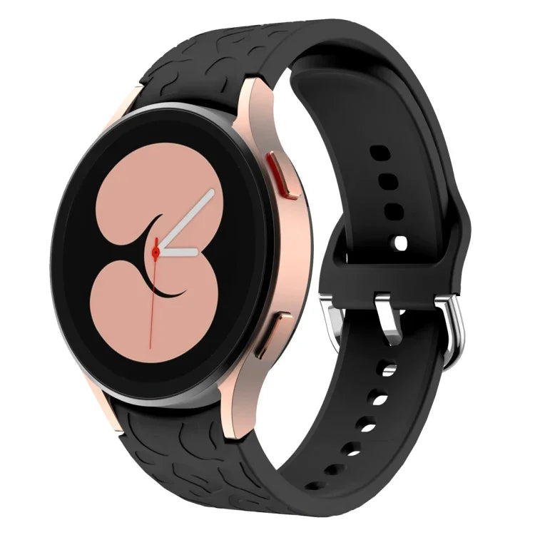 สายซิลิโคนลายเสือดาวนูน สำหรับ Samsung Galaxy Watch 6