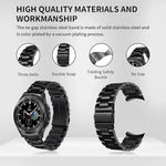 สายโลหะสแตนเลสสามเม็ด สำหรับ Samsung Galaxy Watch 6 / 5 / 4