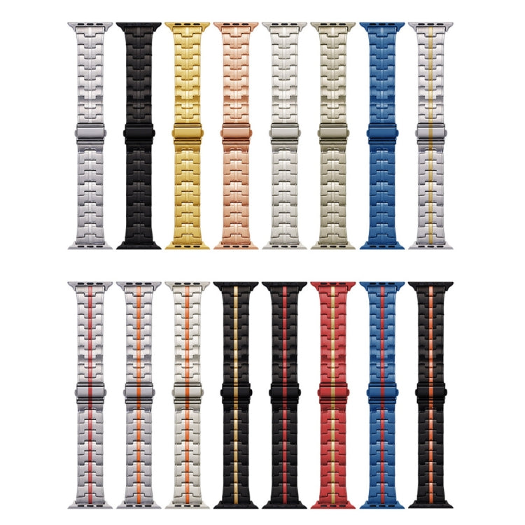 สายรัดนาฬิกาสแตนเลสสตีล สำหรับ Apple Watch SE 2023 44mm, สำหรับ Apple Watch SE 2023 40mm, สำหรับ Apple Watch Ultra 2 49mm