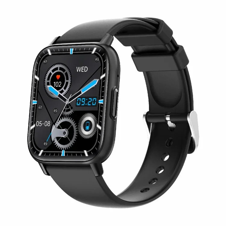DM60+ นาฬิกาอัจฉริยะกีฬา BT5.2 ขนาด 1.83 นิ้ว รองรับการโทร Bluetooth / ตรวจการนอน / น้ำตาลในเลือด / ออกซิเจนในเลือด / อุณหภูมิ / อัตราการเต้นของหัวใจ / ความดันโลหิต