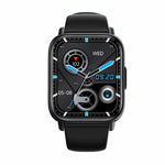 DM60+ นาฬิกาอัจฉริยะกีฬา BT5.2 ขนาด 1.83 นิ้ว รองรับการโทร Bluetooth / ตรวจการนอน / น้ำตาลในเลือด / ออกซิเจนในเลือด / อุณหภูมิ / อัตราการเต้นของหัวใจ / ความดันโลหิต