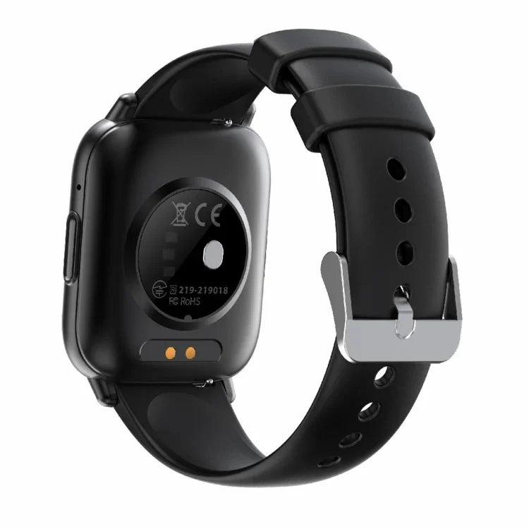 DM60+ นาฬิกาอัจฉริยะกีฬา BT5.2 ขนาด 1.83 นิ้ว รองรับการโทร Bluetooth / ตรวจการนอน / น้ำตาลในเลือด / ออกซิเจนในเลือด / อุณหภูมิ / อัตราการเต้นของหัวใจ / ความดันโลหิต