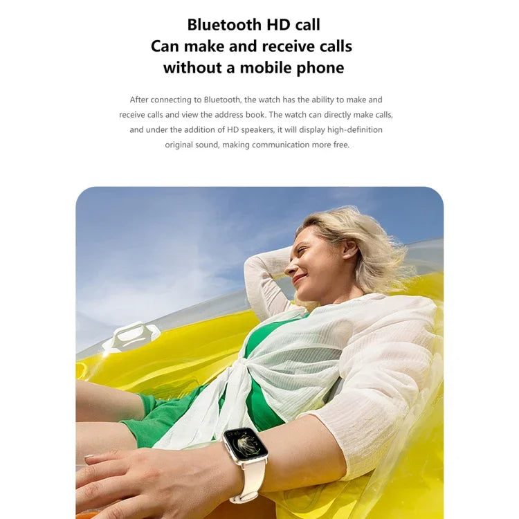DM05 นาฬิกาอัจฉริยะกีฬา BT5.2 ขนาด 1.83 นิ้ว รองรับการติดตามการนอน / อัตราการเต้นของหัวใจ / ปริมาณออกซิเจนในเลือด / อุณหภูมิ / น้ำตาลในเลือด / ความดันโลหิต
