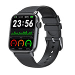 QS08 PRO นาฬิกาอัจฉริยะกีฬา BT5.2 ขนาด 1.83 นิ้ว รองรับการติดตามการนอน / อัตราการเต้นของหัวใจ / ปริมาณออกซิเจนในเลือด / อุณหภูมิ / ความดันโลหิต