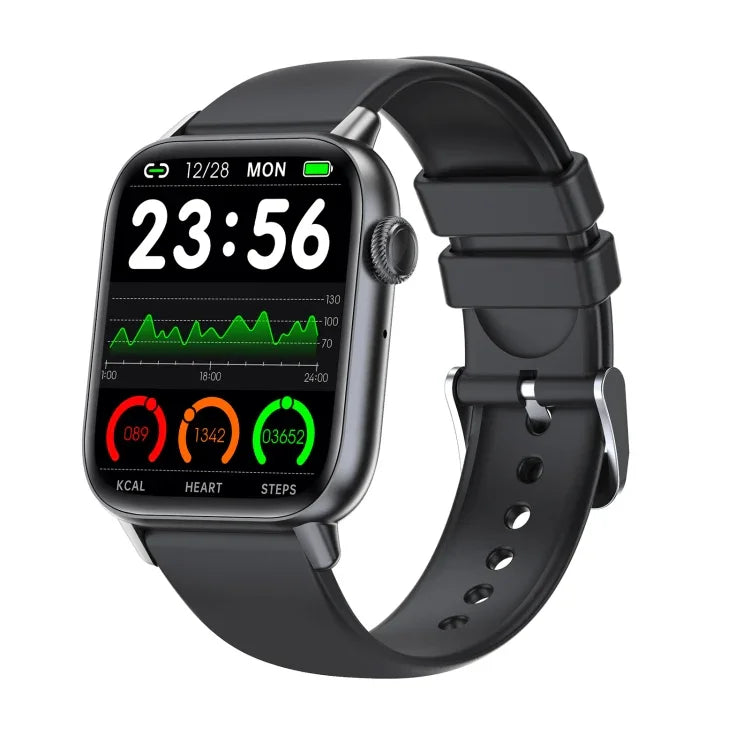 QS08 PRO นาฬิกาอัจฉริยะกีฬา BT5.2 ขนาด 1.83 นิ้ว รองรับการติดตามการนอน / อัตราการเต้นของหัวใจ / ปริมาณออกซิเจนในเลือด / อุณหภูมิ / ความดันโลหิต