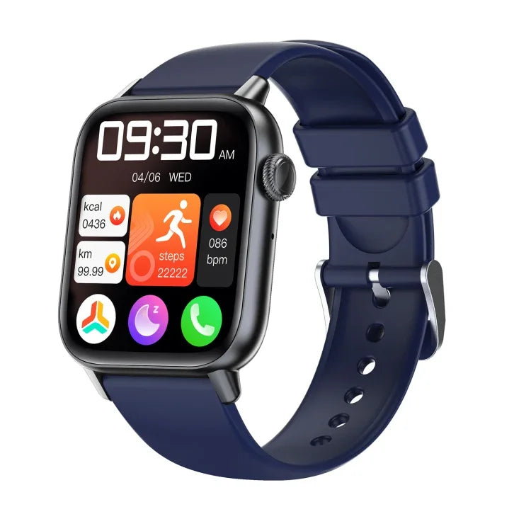 QS08 PRO นาฬิกาอัจฉริยะกีฬา BT5.2 ขนาด 1.83 นิ้ว รองรับการติดตามการนอน / อัตราการเต้นของหัวใจ / ปริมาณออกซิเจนในเลือด / อุณหภูมิ / ความดันโลหิต