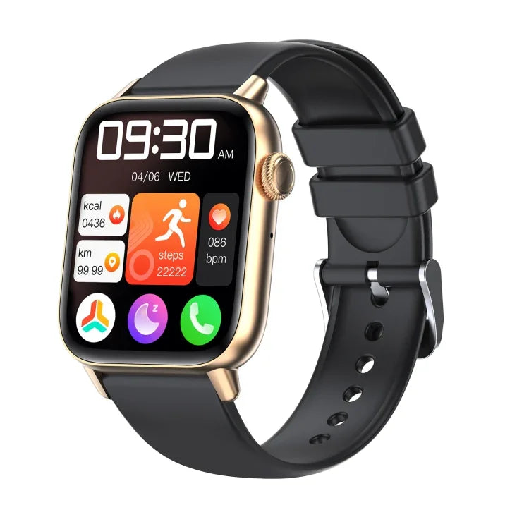 QS08 PRO นาฬิกาอัจฉริยะกีฬา BT5.2 ขนาด 1.83 นิ้ว รองรับการติดตามการนอน / อัตราการเต้นของหัวใจ / ปริมาณออกซิเจนในเลือด / อุณหภูมิ / ความดันโลหิต