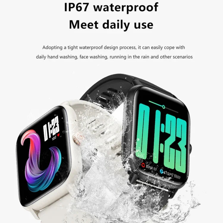 QS13 นาฬิกาอัจฉริยะกีฬา BT5.2 ขนาด 1.83 นิ้ว รองรับการโทรผ่านบลูทูธ / การนอน / น้ำตาลในเลือด / ปริมาณออกซิเจนในเลือด / อัตราการเต้นของหัวใจ / ความดันโลหิต