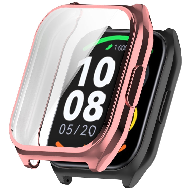 Full Coverage TPU Electroplated Watch Protective Case, For Xiaomi HayLou GST / GST Lite, For Xiaomi HayLou Solar Lite, For Xiaomi HayLou RS4 Plus LS11 / LS12, For Xiaomi HayLou RT3 / Solar Plus LS16, For Xiaomi HayLou Smart Watch 2 Pro