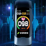 SPOVAN H02 Pro สายรัดข้อมืออัจฉริยะหน้าจอ TFT HD ขนาด 1.14 นิ้ว รองรับการตรวจวัดอัตราการเต้นของหัวใจ/น้ำตาลในเลือด