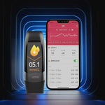 SPOVAN H02 Pro สายรัดข้อมืออัจฉริยะหน้าจอ TFT HD ขนาด 1.14 นิ้ว รองรับการตรวจวัดอัตราการเต้นของหัวใจ/น้ำตาลในเลือด