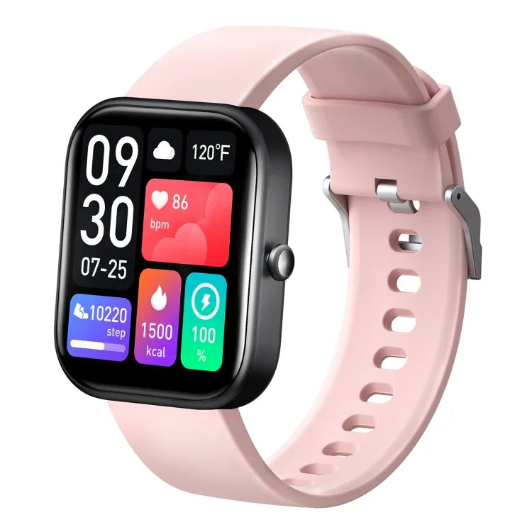 GTS5 นาฬิกาอัจฉริยะสุขภาพและฟิตเนสขนาด 2.0 นิ้ว รองรับการโทรผ่านบลูทูธ / อัตราการเต้นของหัวใจ / ความดันโลหิต / MET / น้ำตาลในเลือด