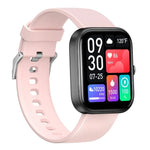 GTS5 นาฬิกาอัจฉริยะสุขภาพและฟิตเนสขนาด 2.0 นิ้ว รองรับการโทรผ่านบลูทูธ / อัตราการเต้นของหัวใจ / ความดันโลหิต / MET / น้ำตาลในเลือด