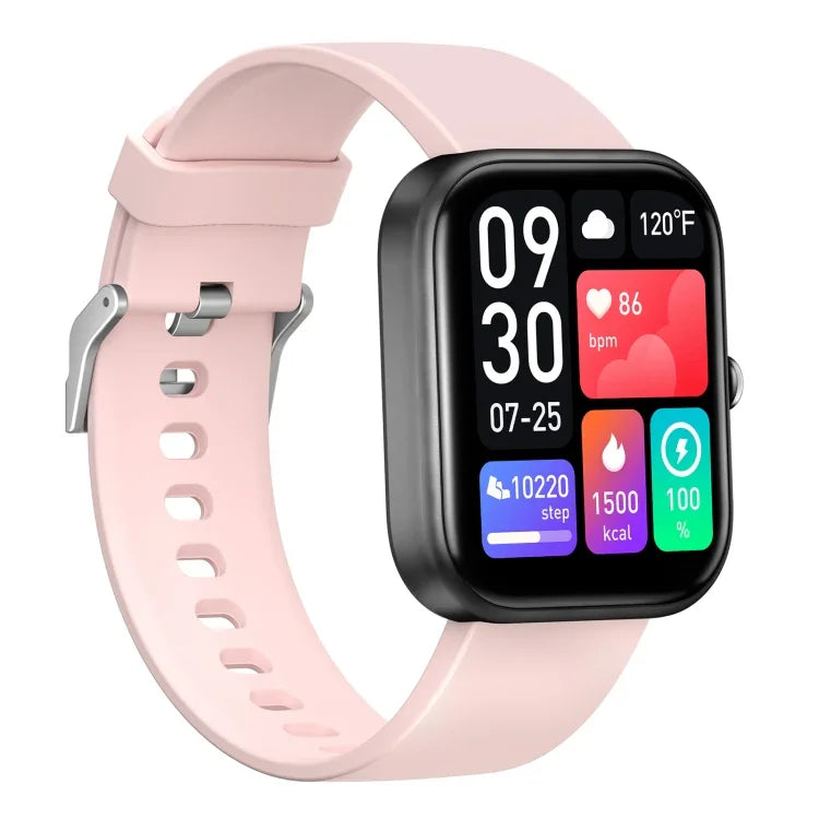 GTS5 นาฬิกาอัจฉริยะสุขภาพและฟิตเนสขนาด 2.0 นิ้ว รองรับการโทรผ่านบลูทูธ / อัตราการเต้นของหัวใจ / ความดันโลหิต / MET / น้ำตาลในเลือด