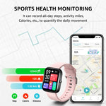 GTS5 นาฬิกาอัจฉริยะสุขภาพและฟิตเนสขนาด 2.0 นิ้ว รองรับการโทรผ่านบลูทูธ / อัตราการเต้นของหัวใจ / ความดันโลหิต / MET / น้ำตาลในเลือด