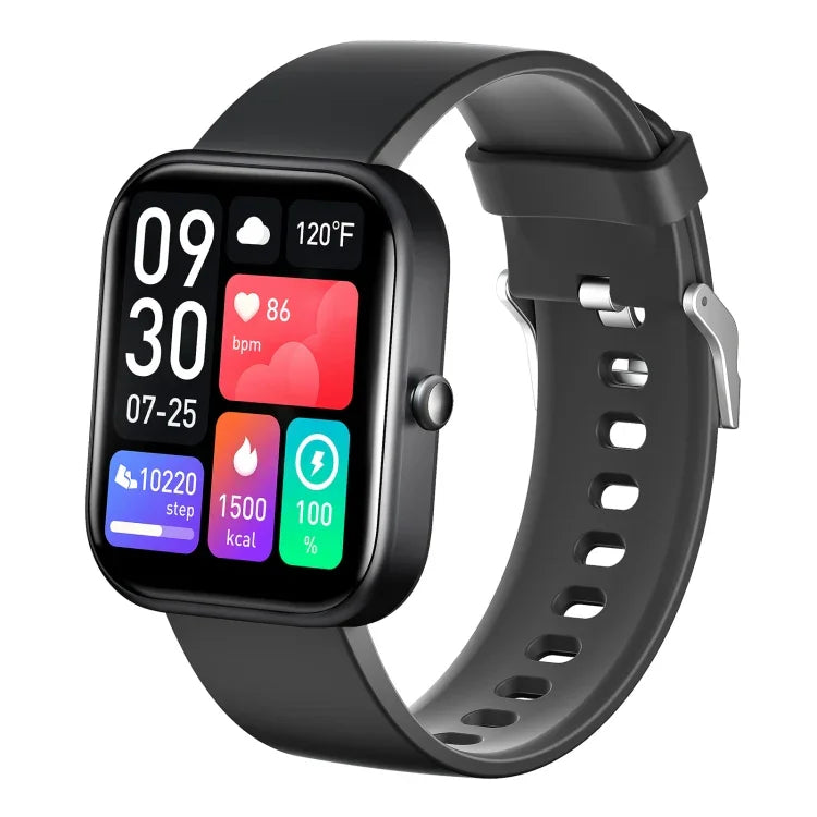GTS5 นาฬิกาอัจฉริยะสุขภาพและฟิตเนสขนาด 2.0 นิ้ว รองรับการโทรผ่านบลูทูธ / อัตราการเต้นของหัวใจ / ความดันโลหิต / MET / น้ำตาลในเลือด
