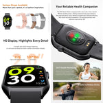 GTS7 นาฬิกาอัจฉริยะสุขภาพและฟิตเนสขนาด 2.0 นิ้ว รองรับการโทรผ่านบลูทูธ / อัตราการเต้นของหัวใจ / ความดันโลหิต / MET