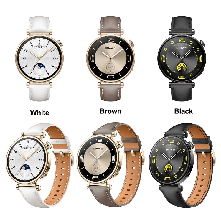 18mm Genuine Leather Watch Band, For Huawei Watch  GT 4
